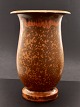 H A Kähler gulv vase lertøj med uran glasur