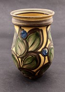 H A Khler ceramic vase