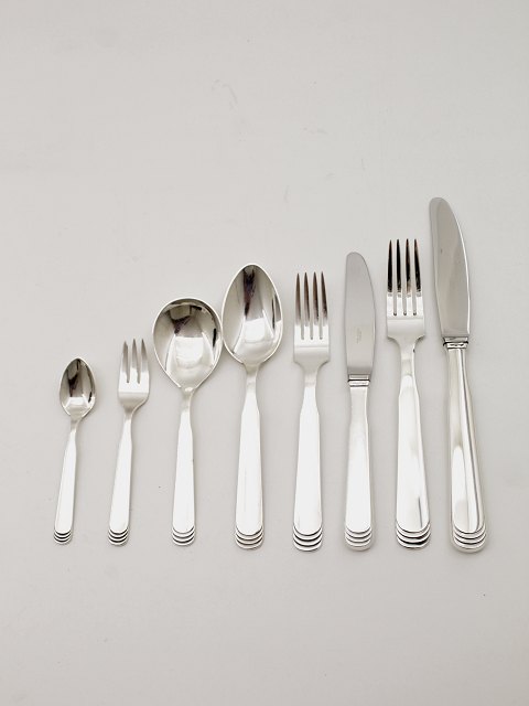 Hans Hansen  silver no. 15 sterling silver art deco cutlery