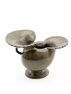 Just A disko metal vase