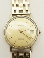 Tissot vintage herre guldur seastar quarts