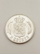 Slv 2 krone Christian X 1915