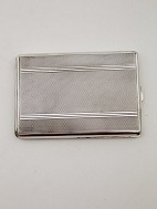 Tretrnet slv art deco cigaret etui