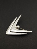 Bernhard Hertz sterling slv broche