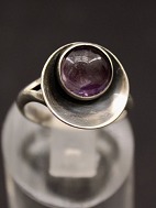 N E From sterling slv ring med ametyst