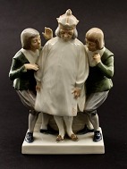 Royal Copenhagen figur 1288 1. sort. Kejserens nye klder