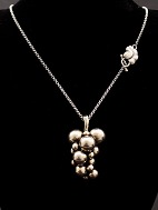 Georg Jensen moonlight grapes sterling slv vedhng og kde