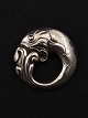 Georg Jensen vintage broche #10 sterling sølv tegnet af Georg Jensen