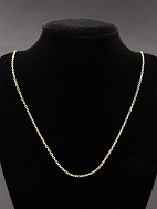 14 karat guld halskæde 80 cm. 9,2 gr. stemplet 585 H Gr