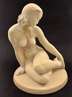 Bregne sandstens figur