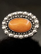 Slv vintage broche