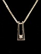 14Ct. white gold pendant