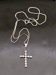 14ct. white gold cross