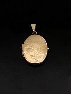 8 karat guld medallion