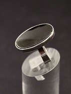 From sterling slv ring med onyx