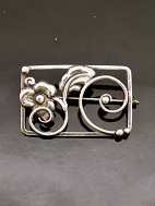 Art Deco broche  830 slv