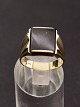 14 karat vintage guld ring med onyx