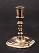 Baroque brass candlestick