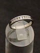 14 karat white gold ring with diamonds