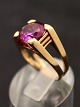 14 carat gold ring with amethyst