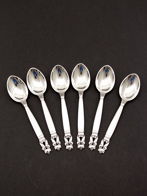 Georg Jensen sterling silver Acorn coffee spoon