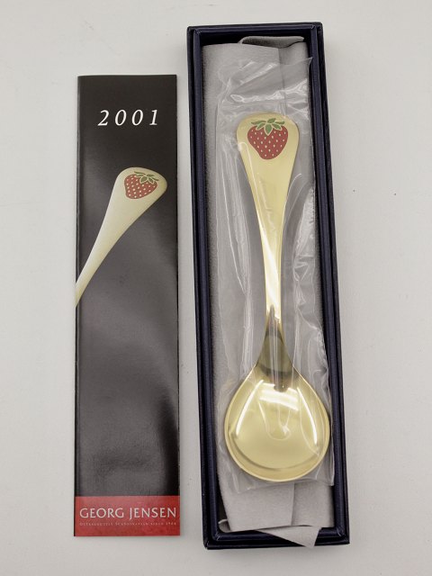 Georg Jensen forgyldt sterling sølv årsske 2001