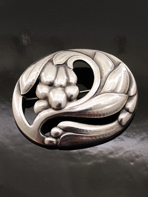 Georg Jensen & Wendel Sterling silver vintage brooch # 65