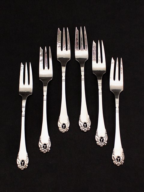 Silver cake forks