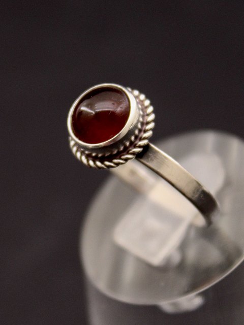 830 silver vintage ring