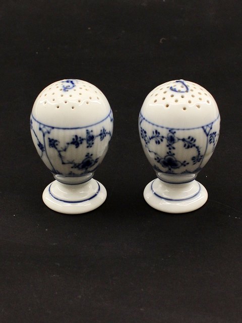 Royal Copenhagen blue fluted salt  and pepper