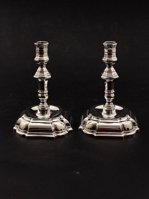 830 silver candlestick