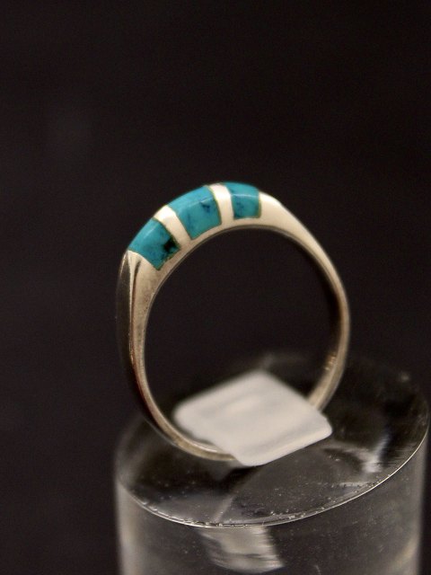 Sterling silver ring  with turquoise