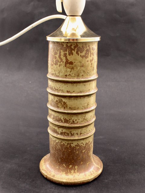 Arne Bang keramik vase som lampe