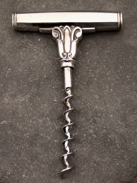 Georg Jensen sterling silver corkscrew