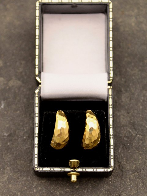 14 karat guld øreringe