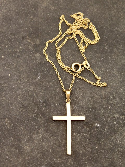 14 karat guld kors